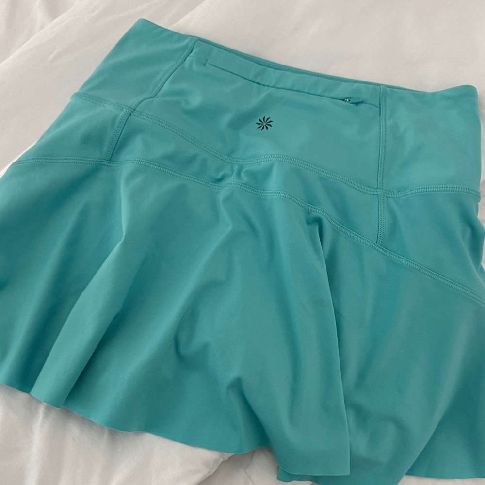 Athleta Turquoise Mini Skirt xs skort